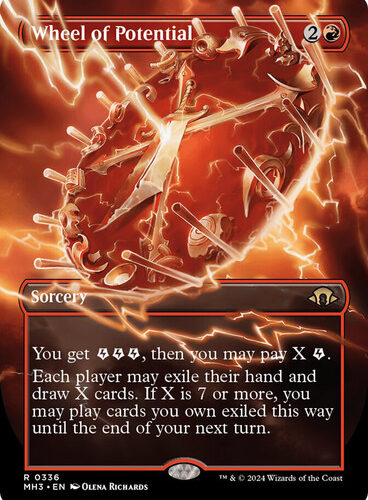 Wheel of Potential (Borderless) Modern Horizons 3 - Variants