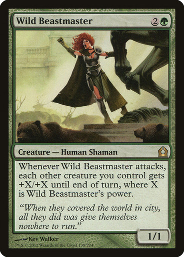 WildBeastmaster__03296 Wild Beastmaster Return to Ravnica