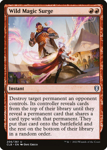 WildMagicSurge__70477 Wild Magic Surge Commander Legends: Battle for Baldur's Gate