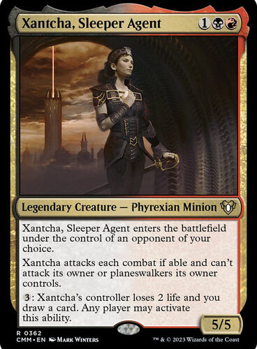 Xantcha, Sleeper Agent Commander Masters