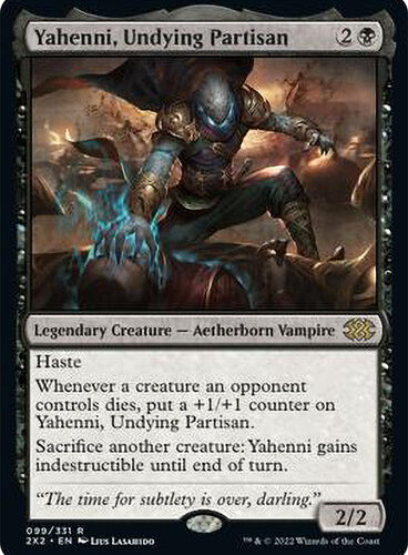 Yahenni, Undying Partisan Double Masters 2022