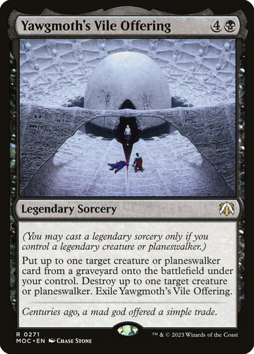 YawgmothsVileOffering__83597 Yawgmoth's Vile Offering March of the Machine Commander