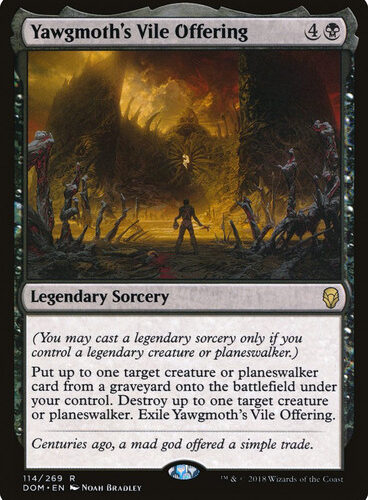 Yawgmoth's Vile Offering Dominaria