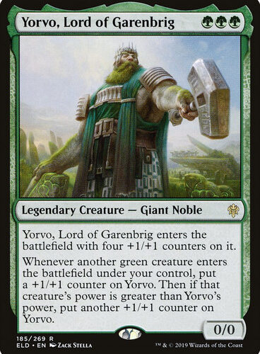 Yorvo, Lord of Garenbrig Throne of Eldraine