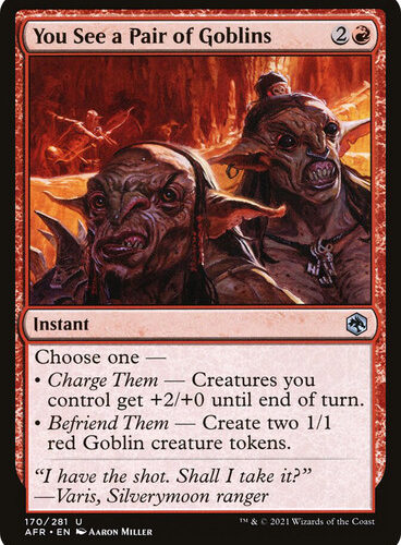 You See a Pair of Goblins Adventures in the Forgotten Realms