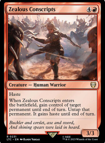 Zealous Conscripts The Lord of the Rings Commander