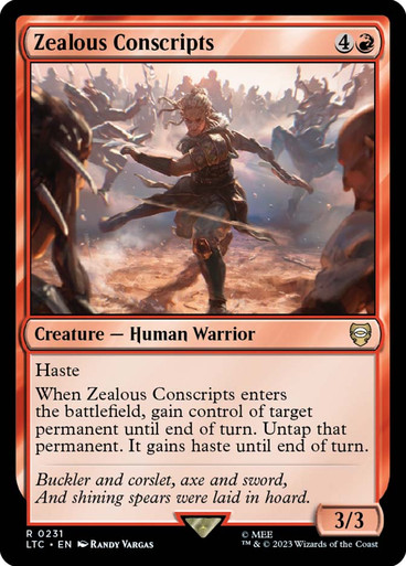 Zealous Conscripts The Lord of the Rings Commander