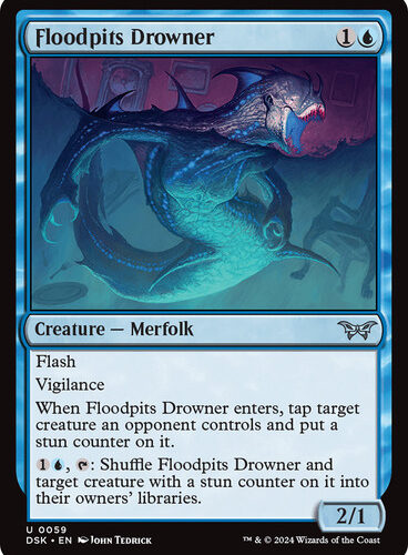 Floodpits Drowner Duskmourn: House of Horror