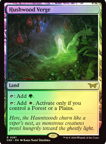 Hushwood Verge Duskmourn: House of Horror foil