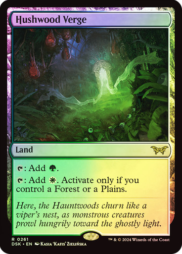 HushwoodVerge__80635 Hushwood Verge Duskmourn: House of Horror foil