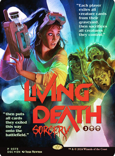 Living Death (Borderless) Duskmourn: House of Horror Commander - Variants