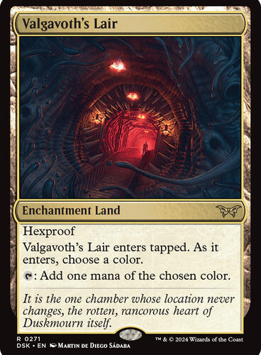 Valgavoth's Lair Duskmourn: House of Horror