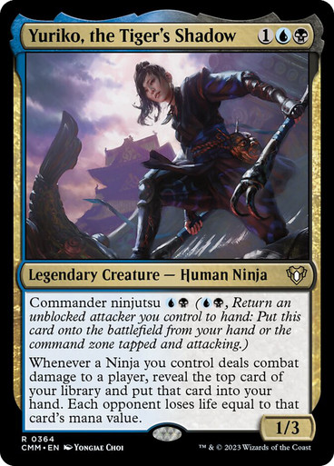 YurikoTheTigersShadow__13419 Yuriko, the Tiger's Shadow Commander Masters