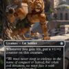 Ajani's Pridemate (Borderless) - Foundations (FDN) Foundations foil