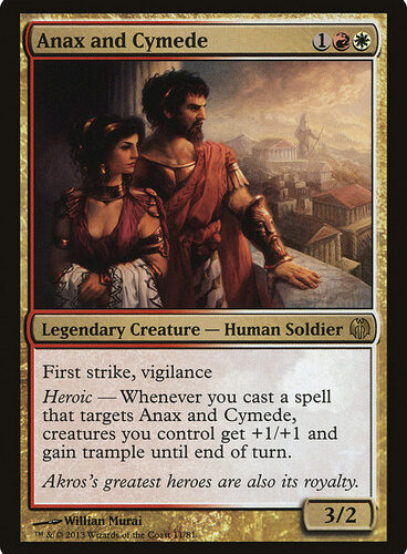 Anax and Cymede Duel Decks: Heroes vs. Monsters