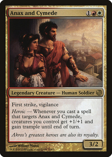 AnaxAndCymede__98434 Anax and Cymede Duel Decks: Heroes vs. Monsters
