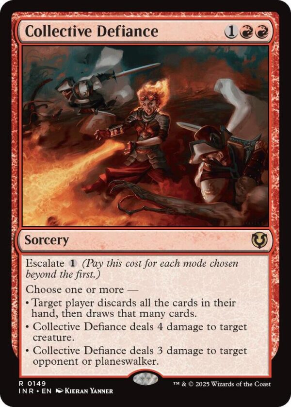 Collective Defiance - Innistrad Remastered (INR) Collective Defiance - Innistrad Remastered (INR)