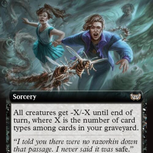 Deluge of Doom (Extended Art) - Commander: Duskmourn: House of Horror (DSC)