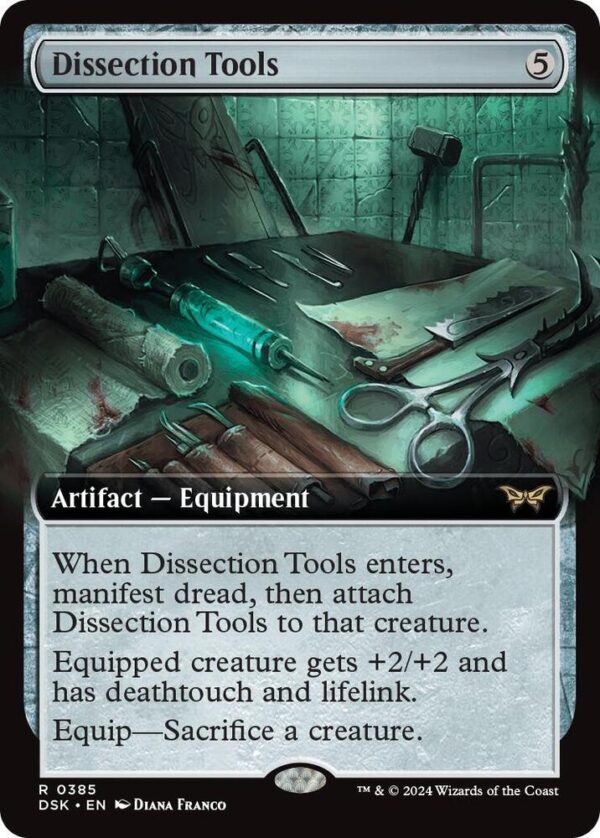 Dissection Tools (Extended Art) - Duskmourn House of Horror (DSK) Dissection Tools (Extended Art) - Duskmourn: House of Horror (DSK)