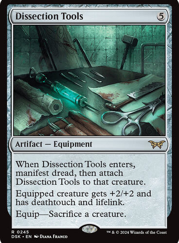 Dissection Tools (Extended Art) - Duskmourn: House of Horror (DSK)