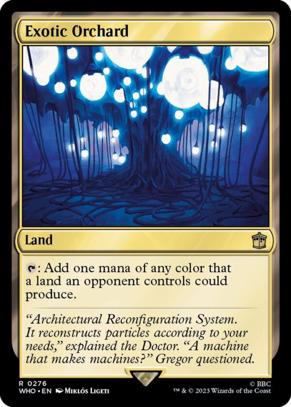 Exotic Orchard - Universes Beyond Doctor Who (WHO) Exotic Orchard - Universes Beyond: Doctor Who (WHO)