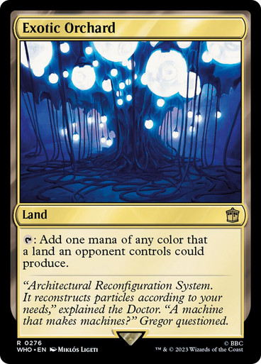 Exotic Orchard - Universes Beyond: Doctor Who (WHO)