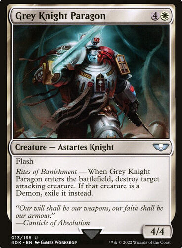 Grey Knight Paragon Warhammer 40,000 Commander