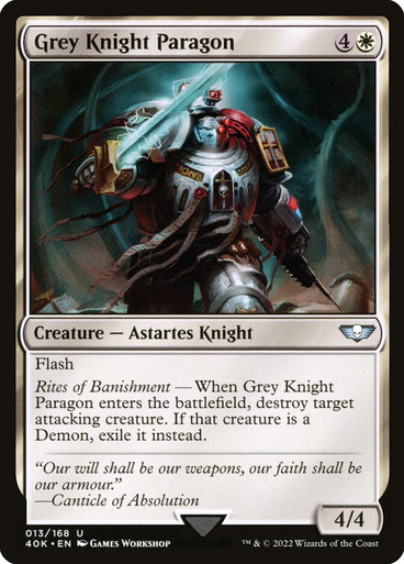 Grey Knight Paragon Warhammer 40,000 Commander