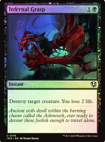 Infernal Grasp - Innistrad Remastered (INR) foil