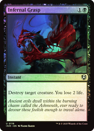 Infernal Grasp - Innistrad Remastered (INR) foil