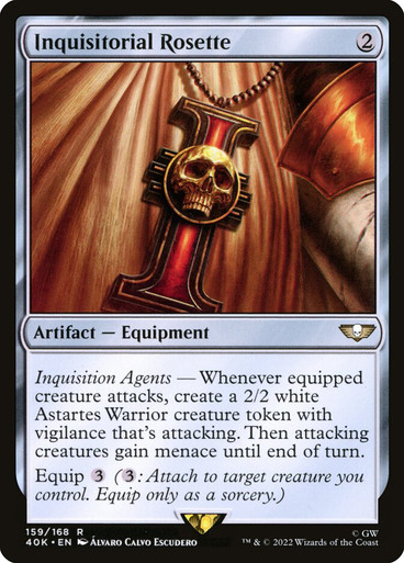 Inquisitorial Rosette Warhammer 40,000 Commander