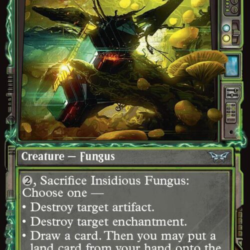Insidious Fungus (Showcase) - Duskmourn: House of Horror (DSK) foil