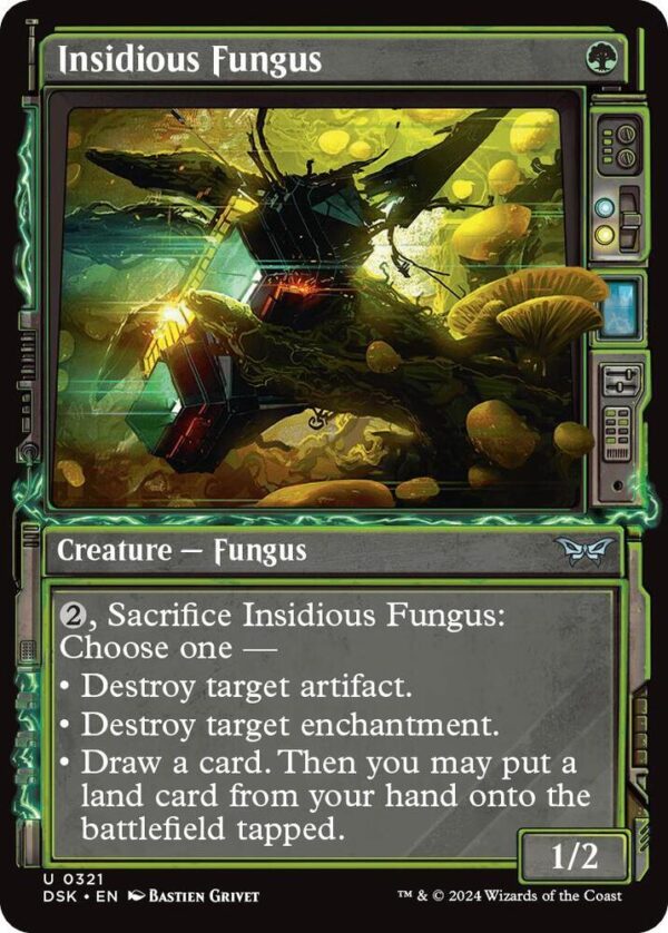 Insidious Fungus (Showcase) - Duskmourn House of Horror (DSK) Insidious Fungus (Showcase) - Duskmourn: House of Horror (DSK) foil