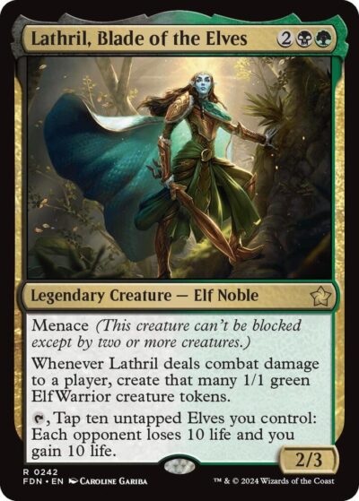 Lathril, Blade of the Elves - Foundations (FDN)