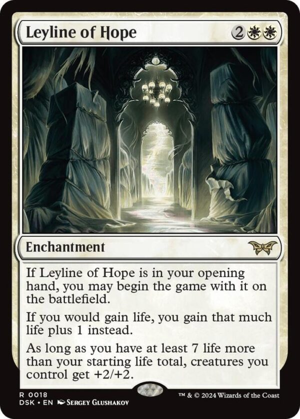 Leyline of Hope - Duskmourn House of Horror (DSK) Leyline of Hope - Duskmourn: House of Horror (DSK) foil