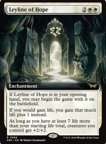 Leyline of Hope (Extended Art) - Duskmourn: House of Horror (DSK)