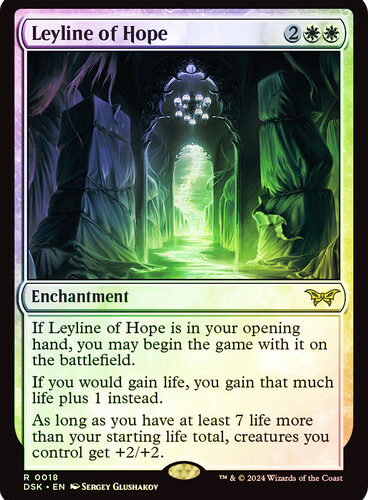 Leyline of Hope - Duskmourn: House of Horror (DSK) foil