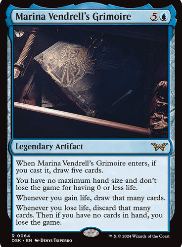 Marina Vendrell's Grimoire - Duskmourn: House of Horror (DSK)