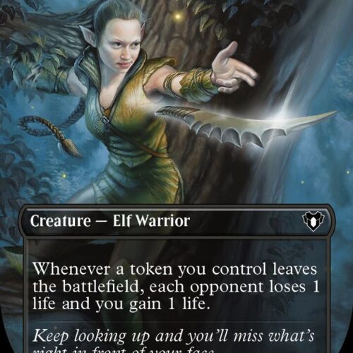 Nadier's Nightblade (Borderless) - Commander Masters (CMM)