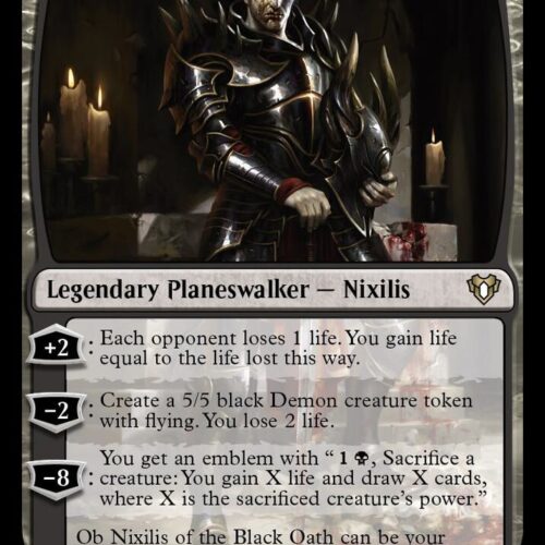 Ob Nixilis of the Black Oath - Commander Masters (CMM)
