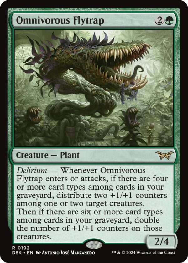 Omnivorous Flytrap - Duskmourn House of Horror (DSK) Omnivorous Flytrap - Duskmourn: House of Horror (DSK)