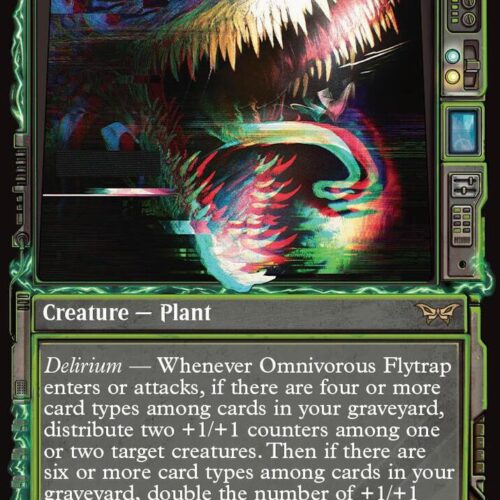 Omnivorous Flytrap (Showcase) - Duskmourn: House of Horror (DSK)