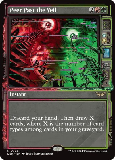 Peer Past the Veil (Showcase) - Duskmourn: House of Horror (DSK)