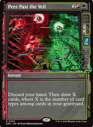 Peer Past the Veil (Showcase) - Duskmourn: House of Horror (DSK)