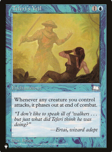TeferisVeil__25273 Teferi's Veil - The List Reprints (LIST)