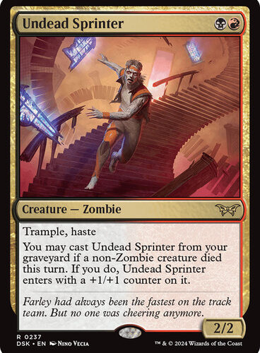 Undead Sprinter - Duskmourn: House of Horror (DSK)