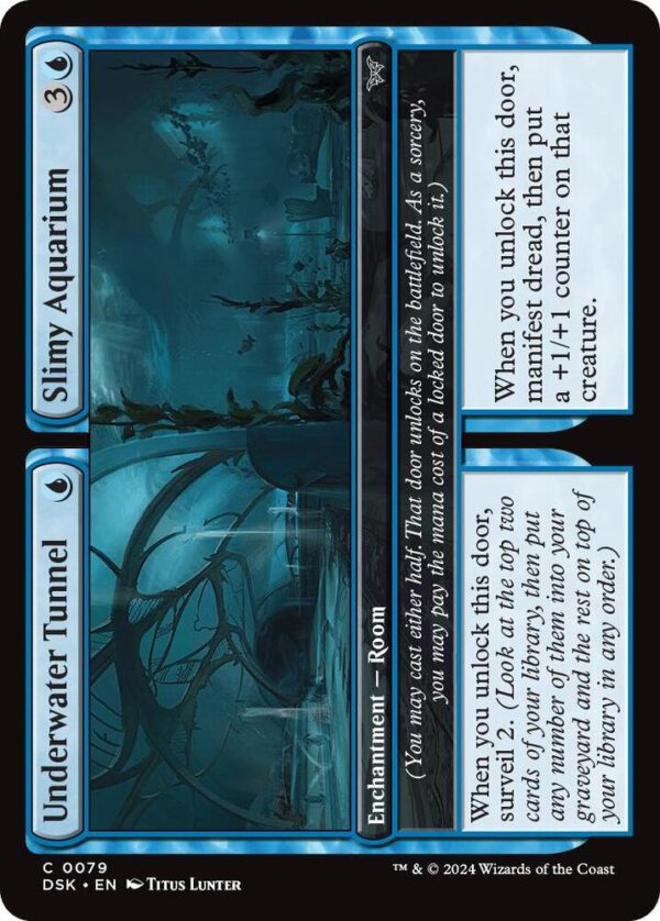 Underwater Tunnel Slimy Aquarium - Duskmourn House of Horror (DSK) Underwater Tunnel // Slimy Aquarium - Duskmourn: House of Horror (DSK)