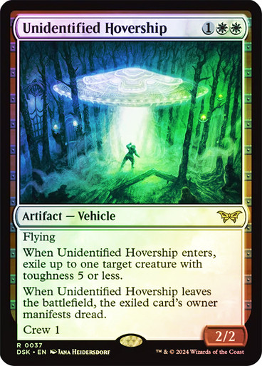 UnidentifiedHovership__09164 Unidentified Hovership - Duskmourn: House of Horror (DSK) foil