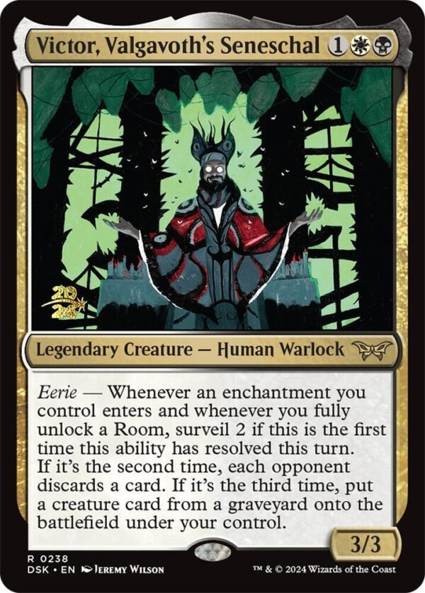 Victor, Valgavoth's Seneschal - Prerelease Cards (PRE) foil Victor, Valgavoth's Seneschal - Prerelease Cards (PRE) foil
