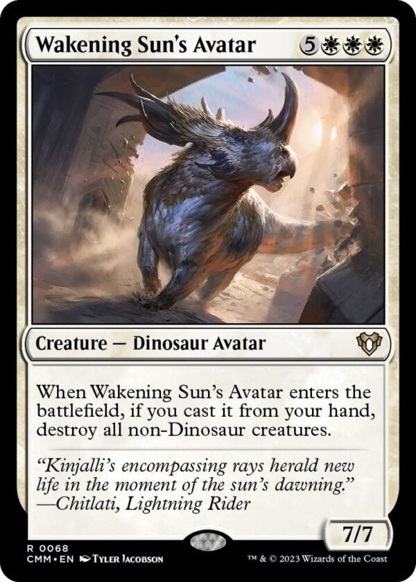 Wakening Sun's Avatar - Commander Masters (CMM) Wakening Sun's Avatar - Commander Masters (CMM)
